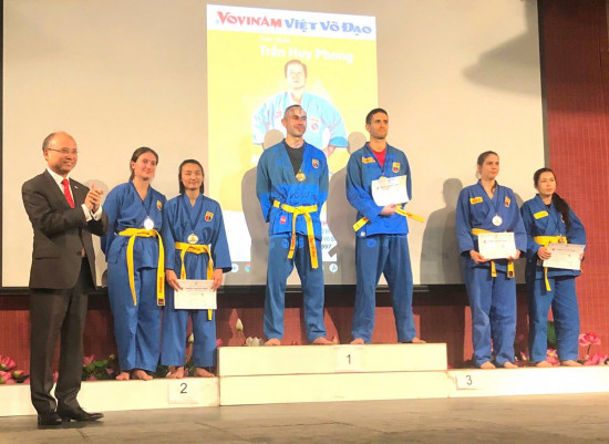 Sôi động giải Cúp Trần Huy Phong Vovinam - Việt Võ Đạo tại Pháp